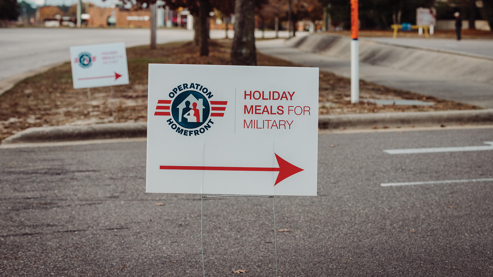Holiday Meals Sign